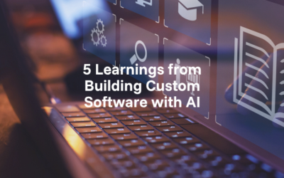 5 Learnings from Building Custom Software with AI 